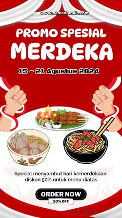 Promo Merdeka Resto