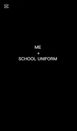 ME in SCHOOL UNIFORM