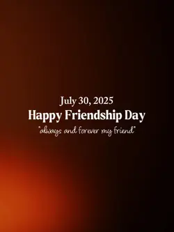 Happy Friendship Day