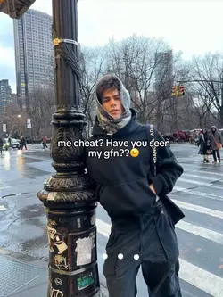 Me cheat? 