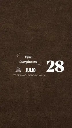 Feliz Cumpleaños