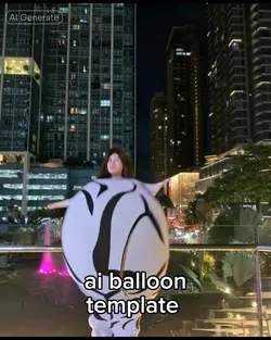 ai balloon template 