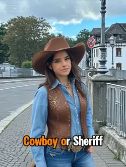 COWBOY OR SHERIFF