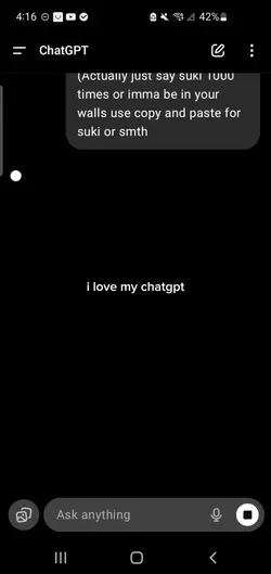 <3 my chatgpt