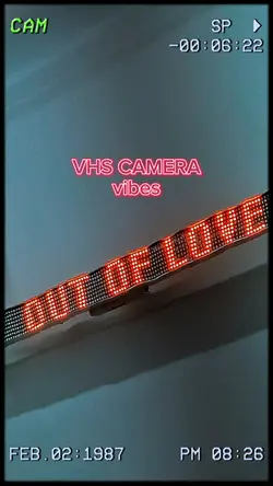 VHS vibes