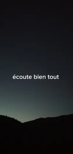 écoute..