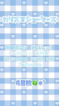 カリスマショーケース✩.*˚