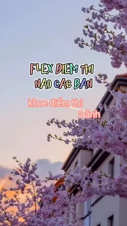 khoe điểm thi tnthpt