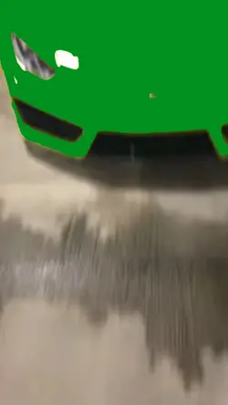 car Green screen 