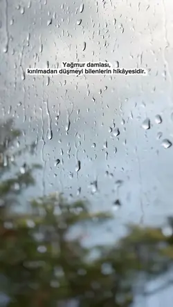 yağmur şablonu