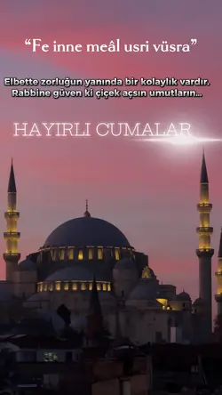 Hayırlı Cumalar 🙏