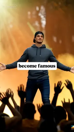 become famous