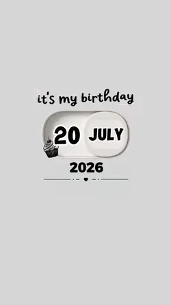 Hbd 20 July 2026 