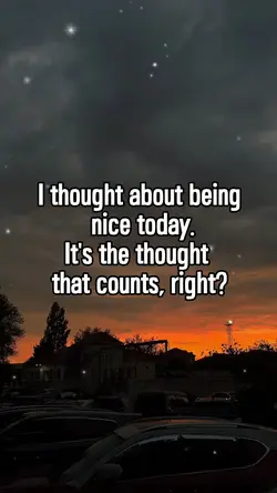 i thought about