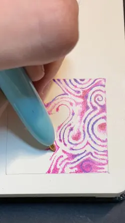 Pastel pen tuto 