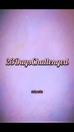 23days challenge 