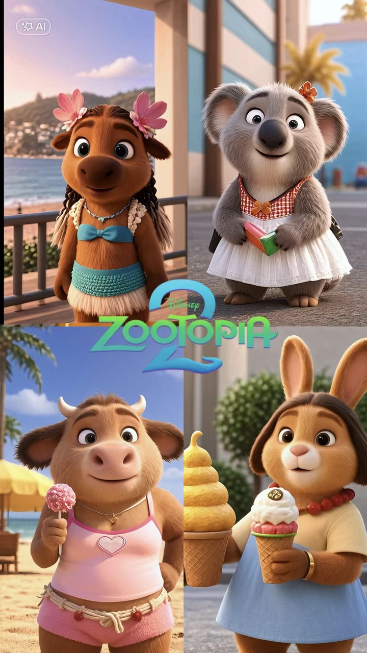 Zootopia AI - video template by CapCut