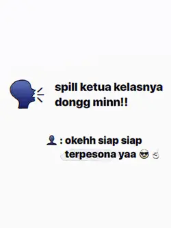 spill ketua kelasnya