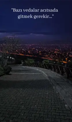 Gitmek gerekir.
