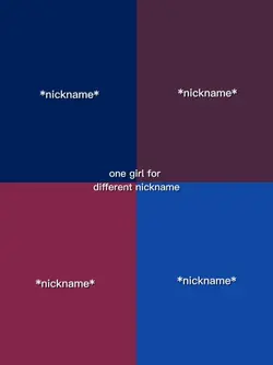 different nickname