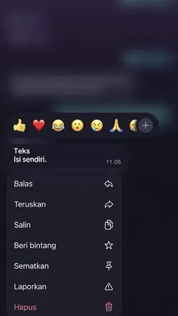 Teks isi sendiri