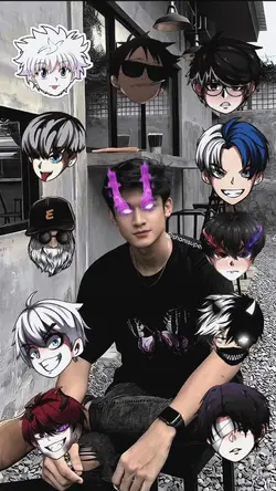 kepala anime + mata