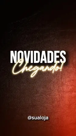 NOVIDADES CHEGANDO