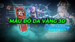 MÁU ĐỎ DA VÀNG 3D