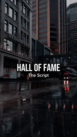 Hall of fame lyric