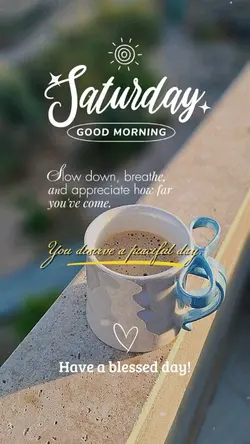Blessed Saturday 😇