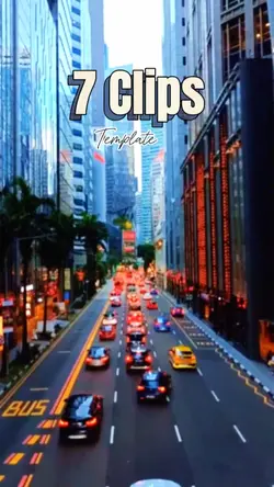 7 clips template
