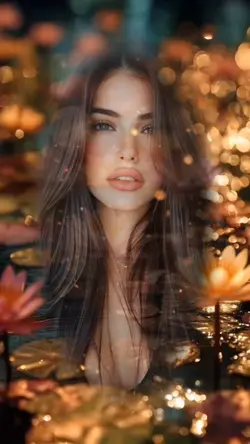 Gold flowers
