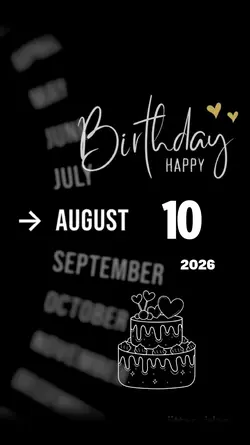 HBD 10 AUGUST