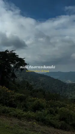 สมองต้องการจะลืมเธอไป 