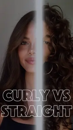 Curly vs straight 