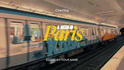 A Week in Paris