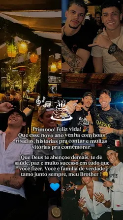Parabéns Primo 