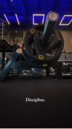 Discipline.