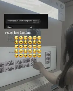 reaksi hati kecilku