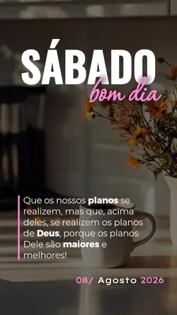 Sábado bom dia