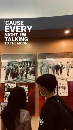 talking to the moon