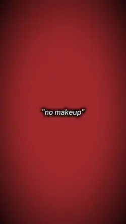 no/with makeup 