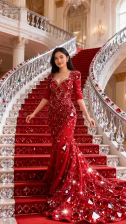Ai red dress