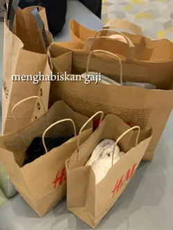 menghabiskan gaji
