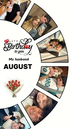 HBD HUSBAND AUGUST 