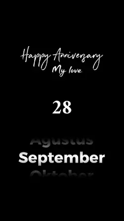 September Aniversary