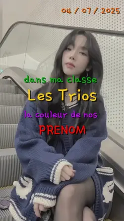 dans ma class trio