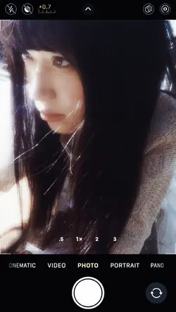iPhoneカメラ風編集📷