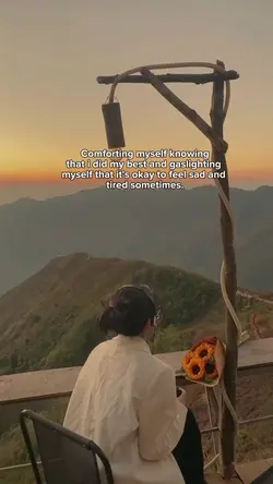 comforting myself