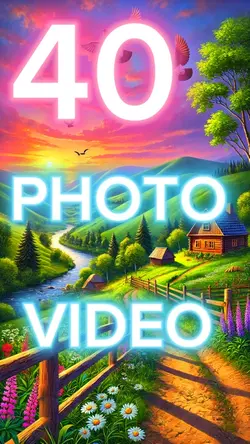 40 Photo Template